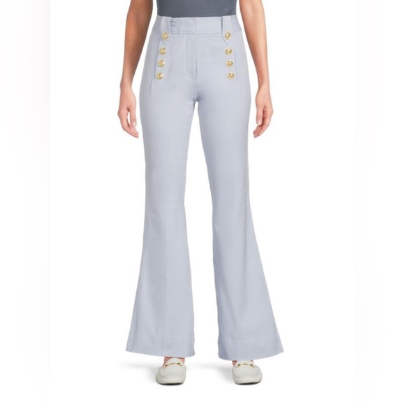 10 Crosby Derek Lam Pants - DEREK LAM 10 CROSBY***Robertson Powder Blue Flared Pants***US 4***$385 CURRENT